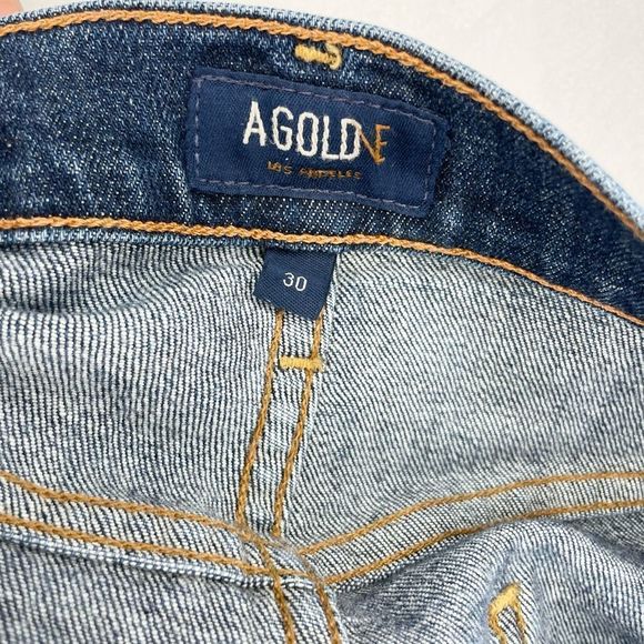 AGoldE Isabel slim cropped boyfriend jeans - Picture 10 of 11